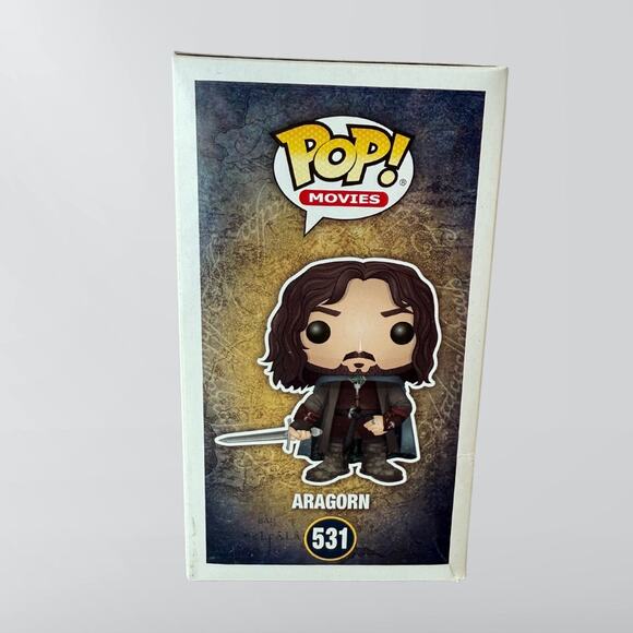 Lord Of The Rings Aragorn #531 Funko Pop Vinyl Figure - Picture 4 of 6